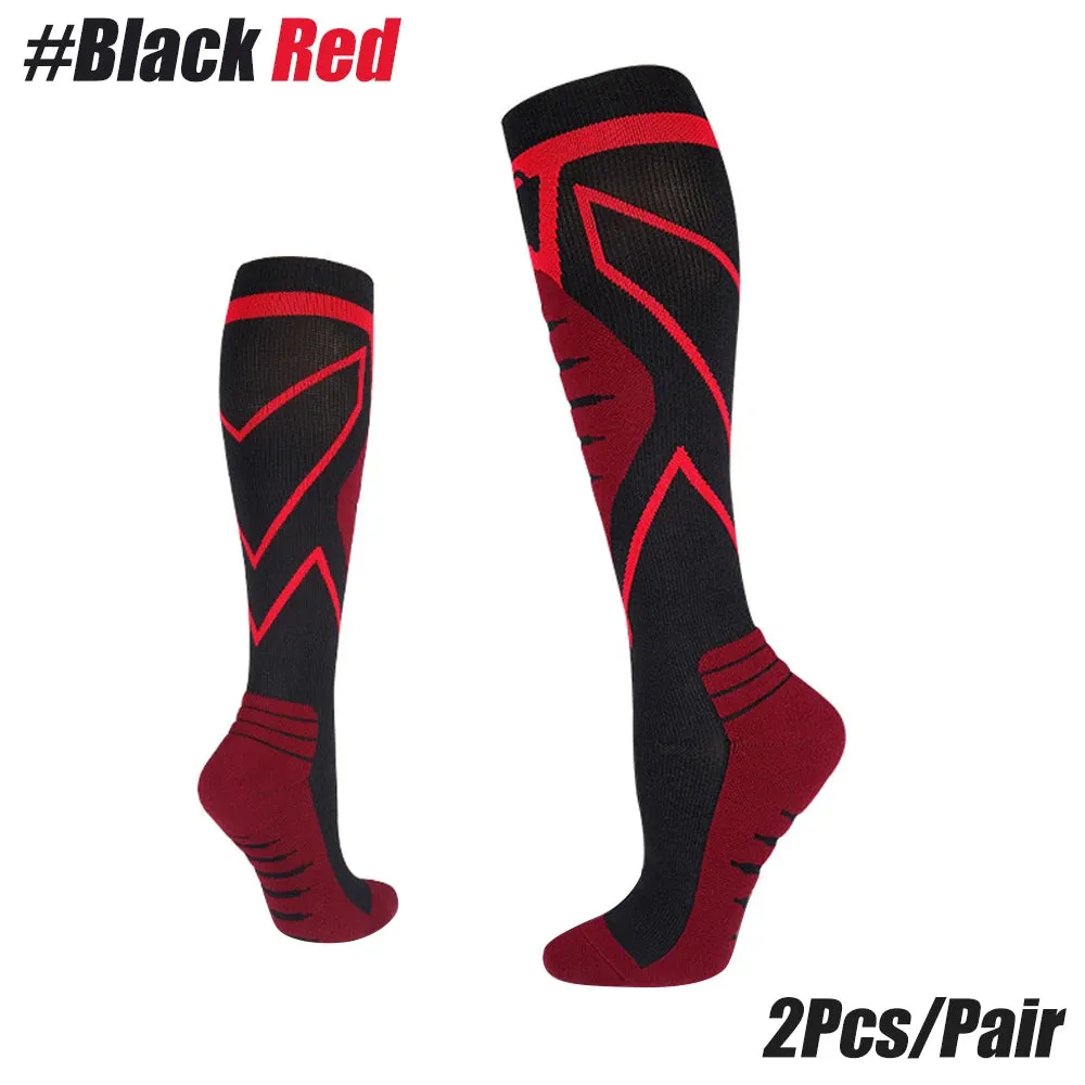 1 Pair OB Sports Calf Compression Sleeves Socks