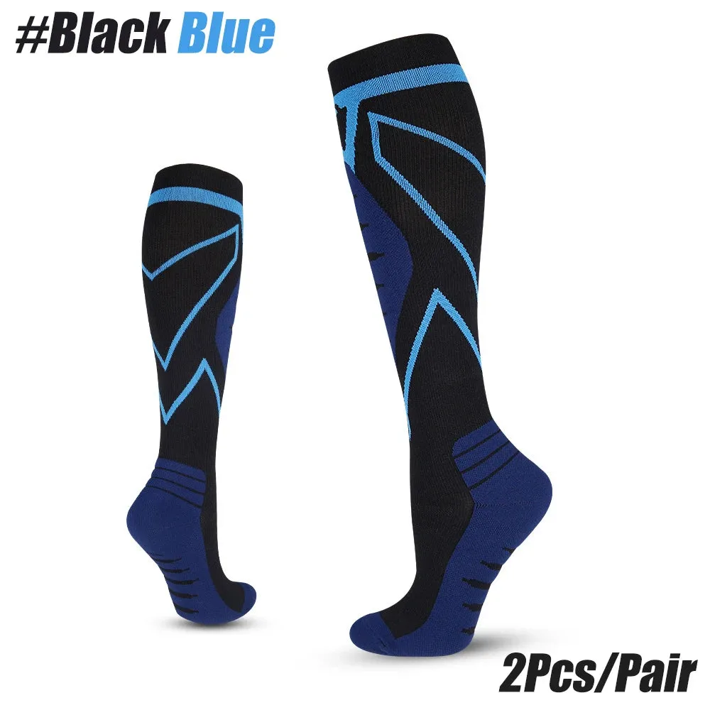 1 Pair OB Sports Calf Compression Sleeves Socks
