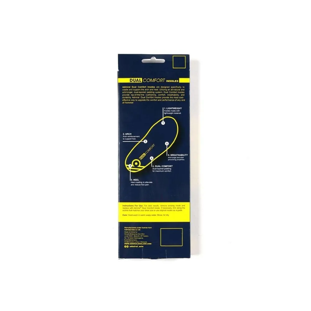 Admiral Women Dual Comfort Insoles