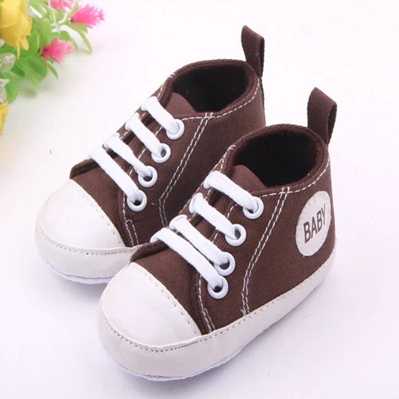 Anti-slip T-tied First Walkers (pair)