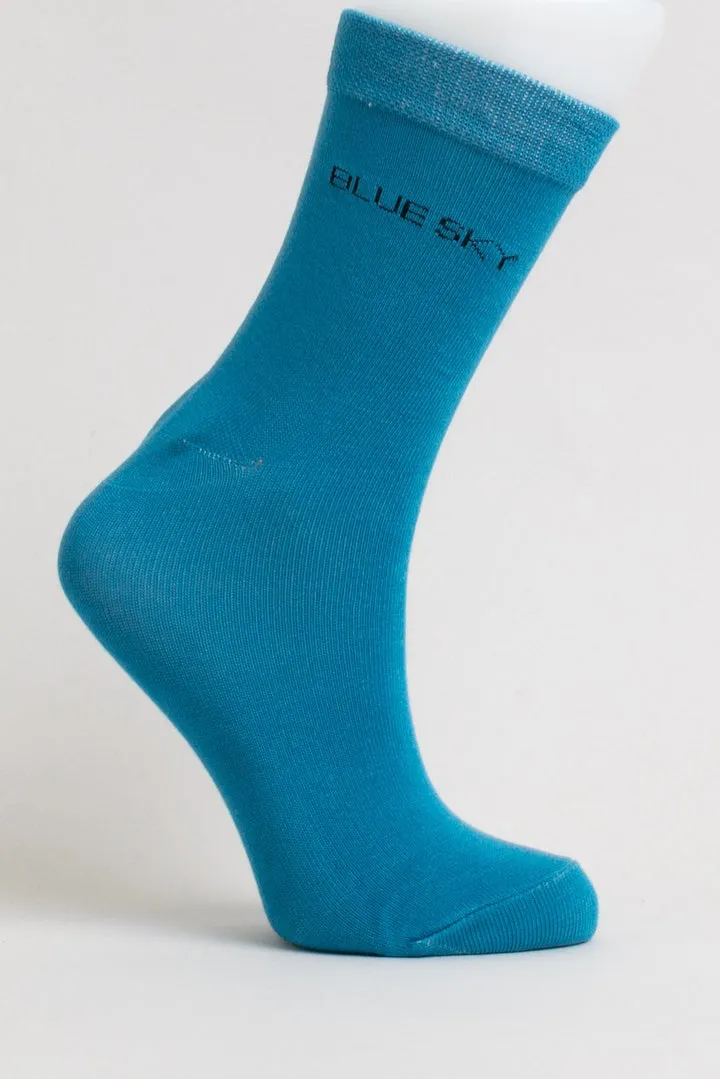 Bamboo Crew Socks - Solid Colours