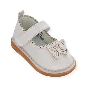 Camille Gold Shimmer Shoe