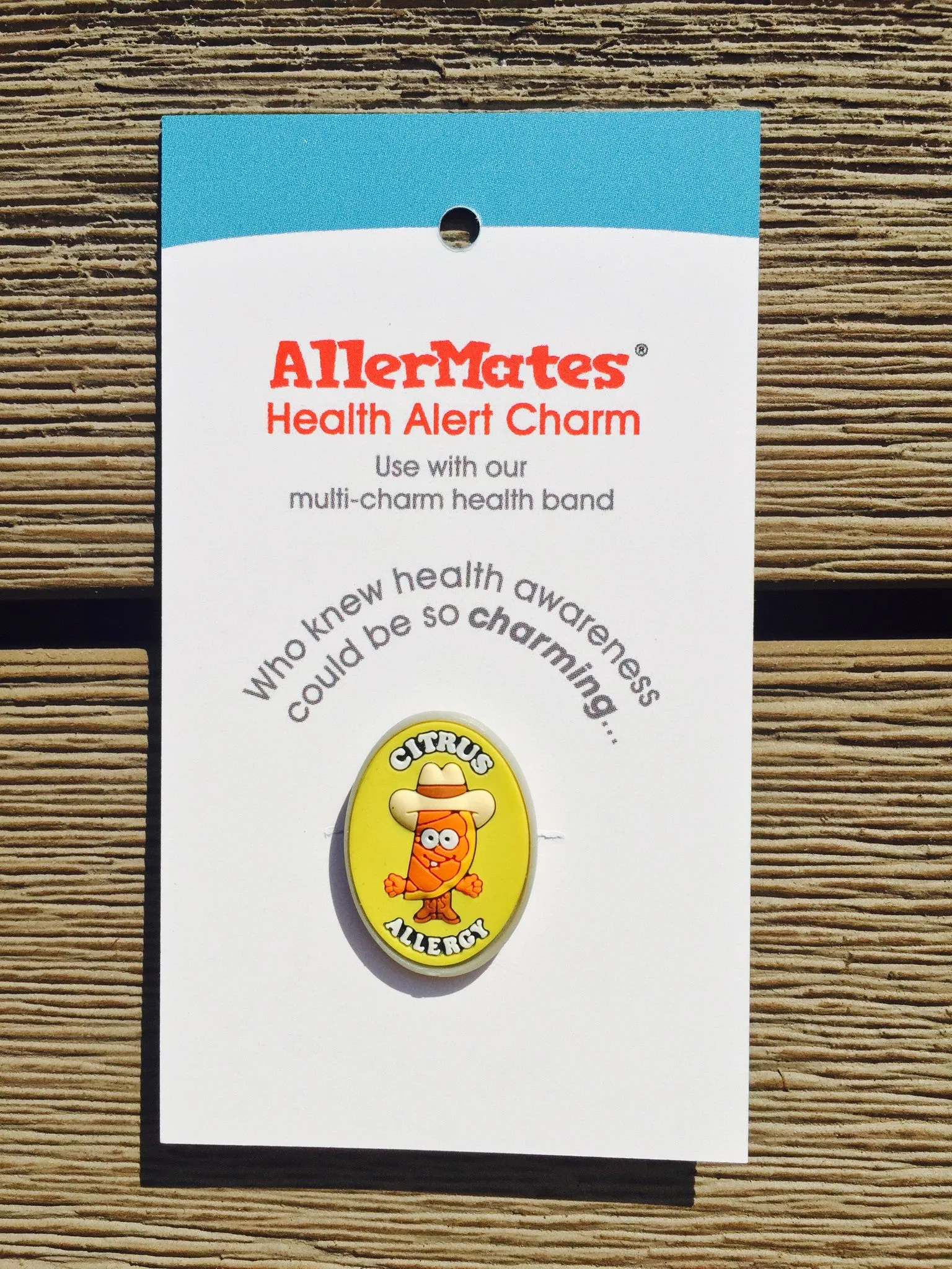 Citrus Allergy Charm