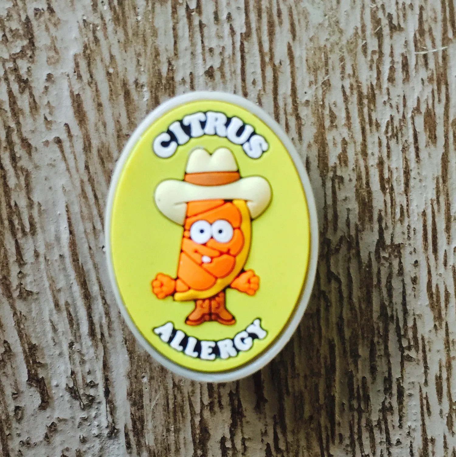 Citrus Allergy Charm
