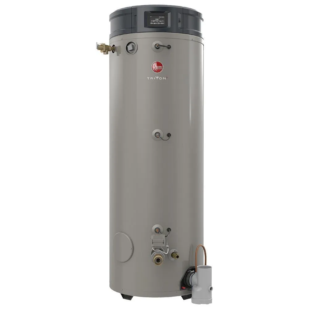 Commercial Triton Premium Heavy Duty High Eff. 100 Gal. 250K BTU ULN Natural Gas Power Direct Vent Tank Water Heater