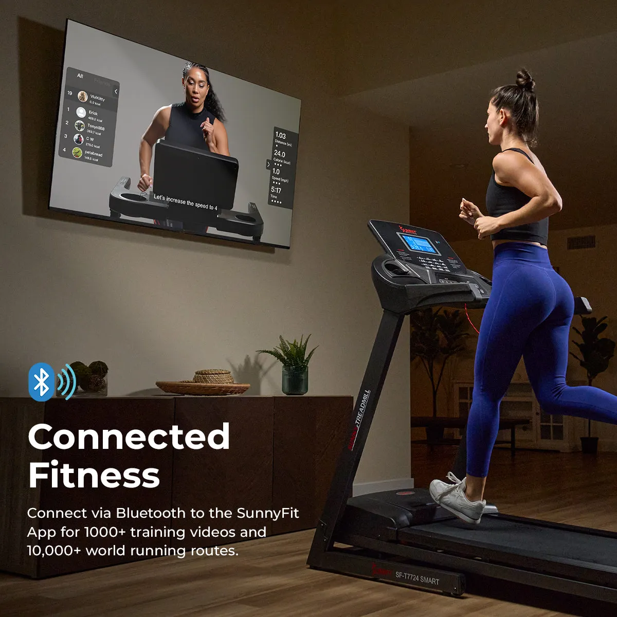 Energy Flex Motorized Auto Incline Smart Treadmill with Extra Shock Absorption