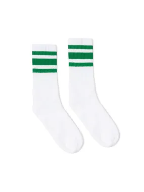 Green Striped Socks