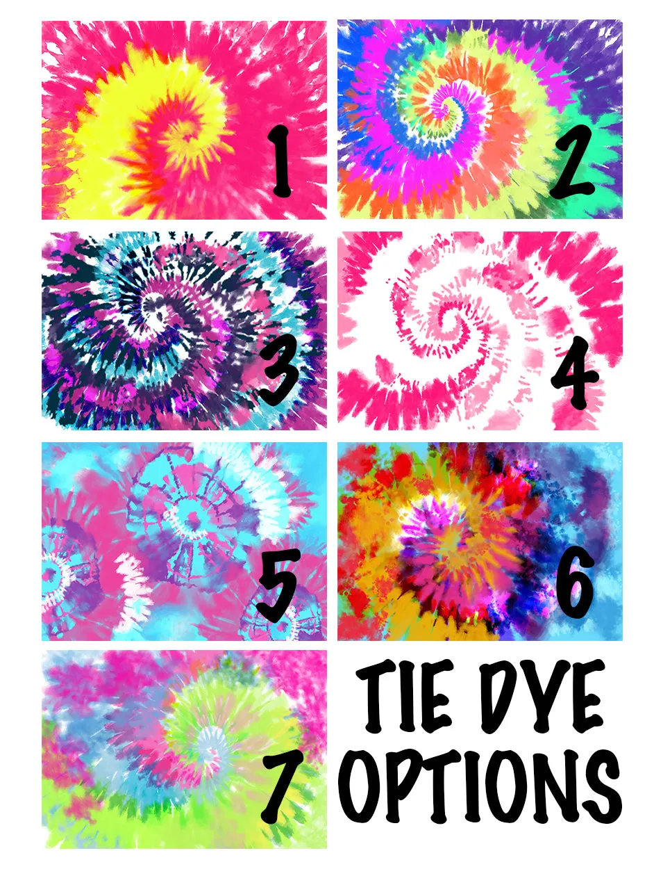 Gymnastics Custom Slides / Sandals -Tie Dye
