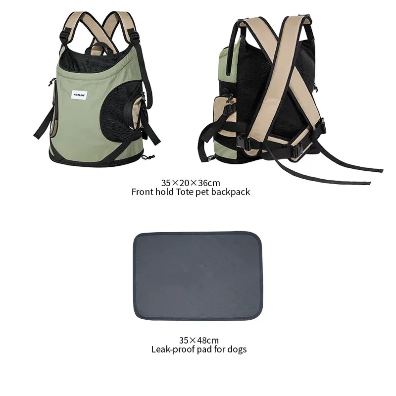 HiDream® | Front Cross Dog and Cat Shoulder Canvas Bag