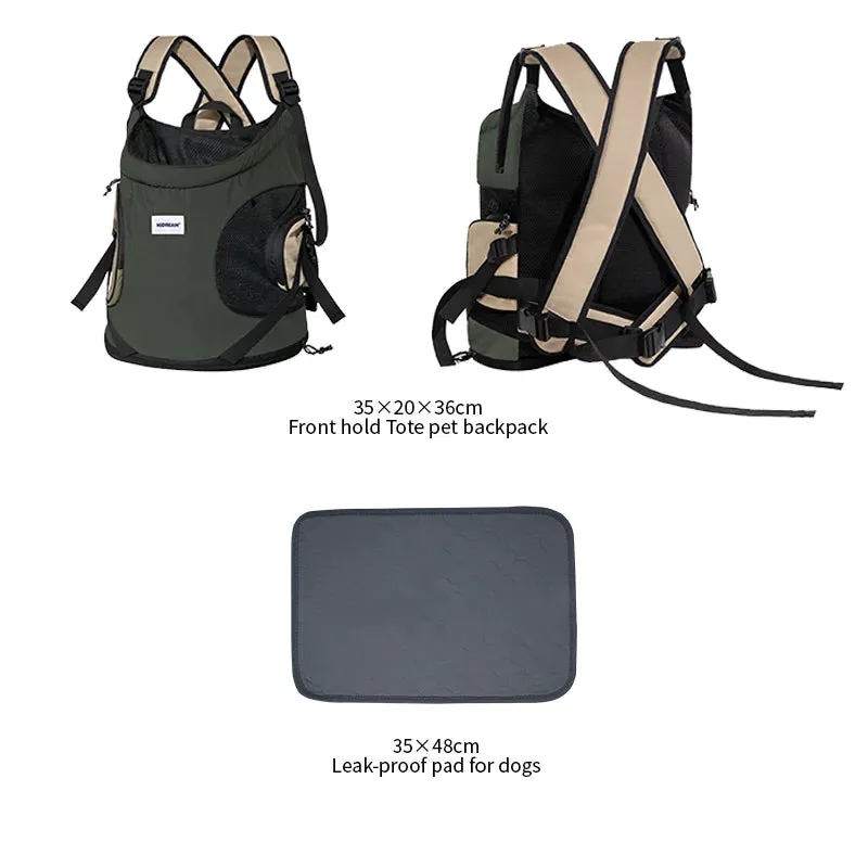 HiDream® | Front Cross Dog and Cat Shoulder Canvas Bag