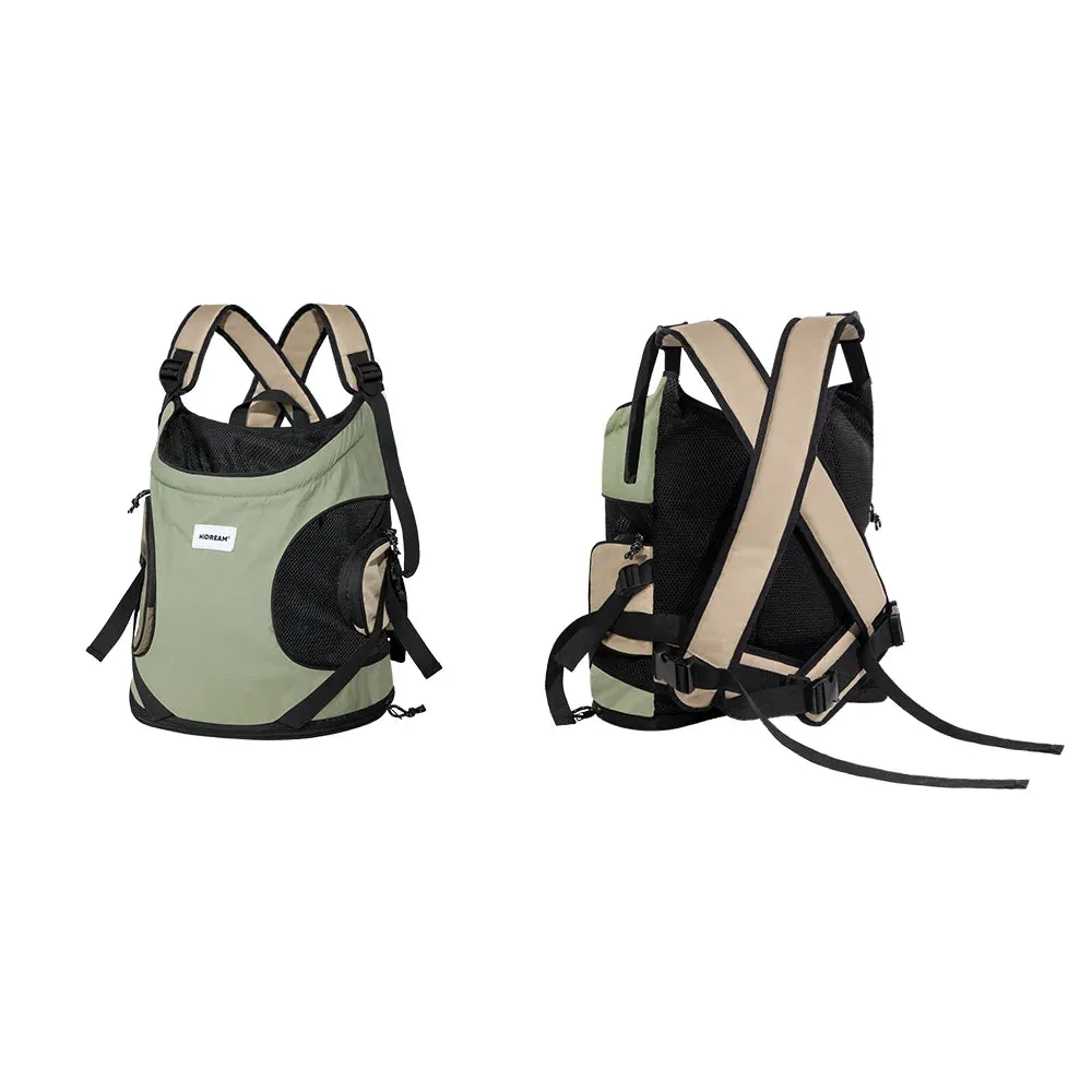 HiDream® | Front Cross Dog and Cat Shoulder Canvas Bag