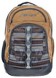 HOOEY OX BACKPACK TAN/GREY AZTEC