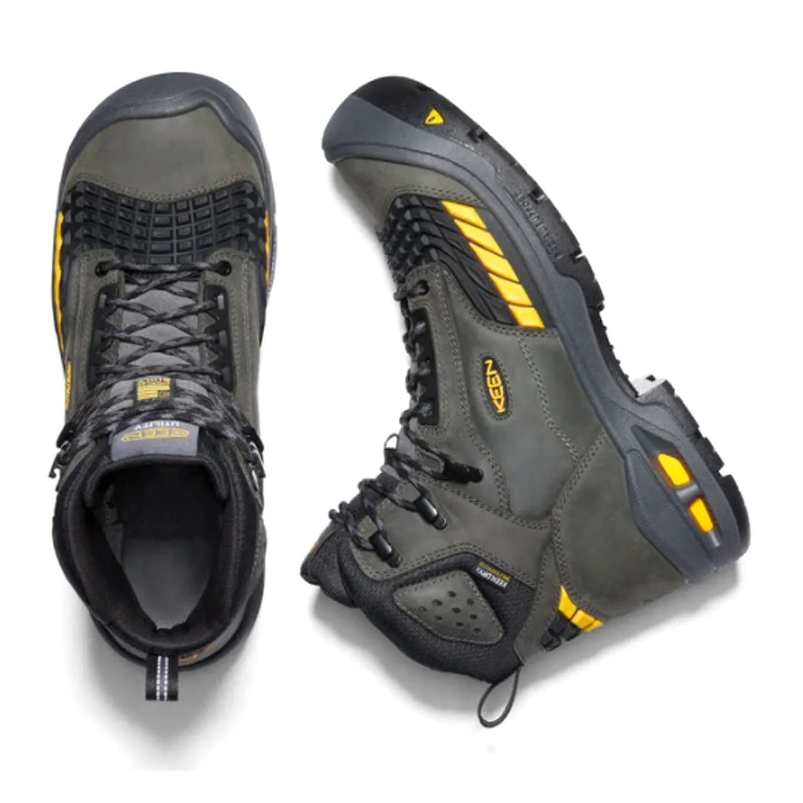 Keen Utility Troy 6" KBP Waterproof Work Boot (Men) - Magnet/Black