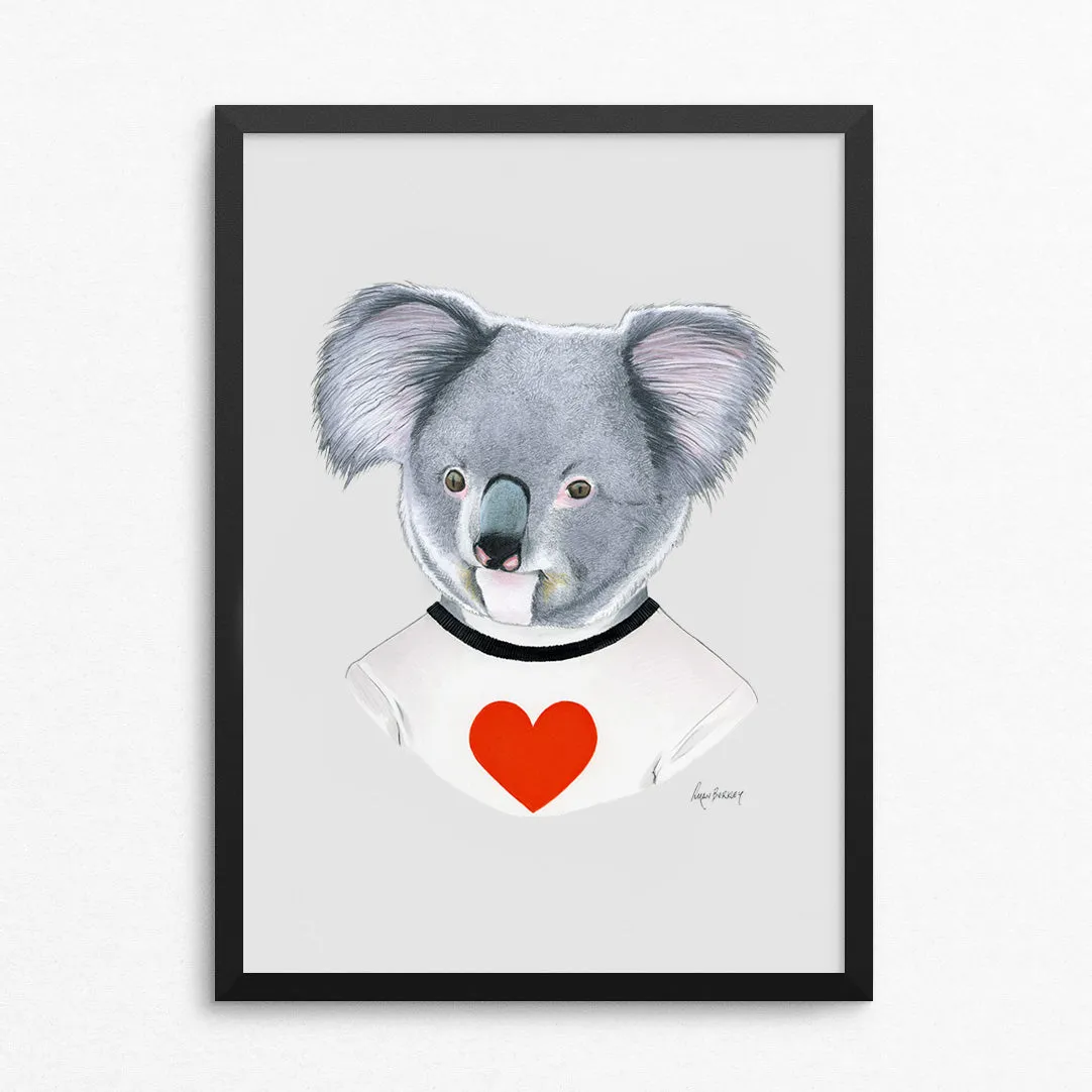 Koala Love - Limited Edition Print by Ryan Berkley