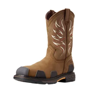 Men's Ariat OverDrive Wide Square Toe Composite Toe Work Boot 10011933