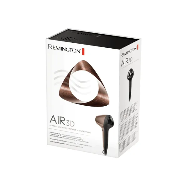 Remington - Air 3D Bronze Hairdryer D7777