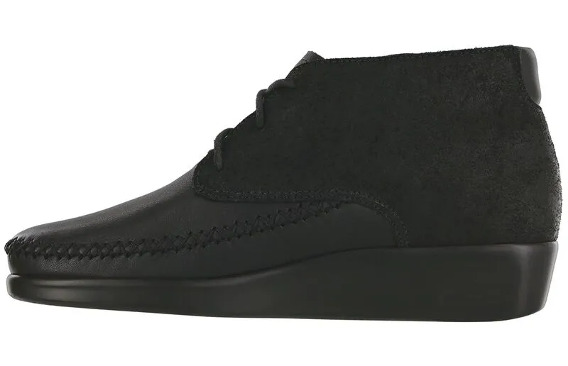 SAS Kich Lace Up Ankle Boot - Licorice