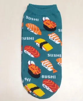 SF184 Green Sushi Socks