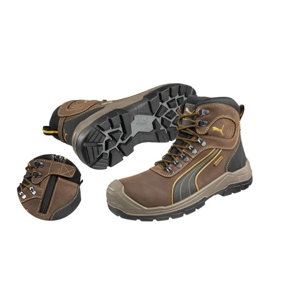 Sierra Nevada Zip Sided Boots Brown 630227