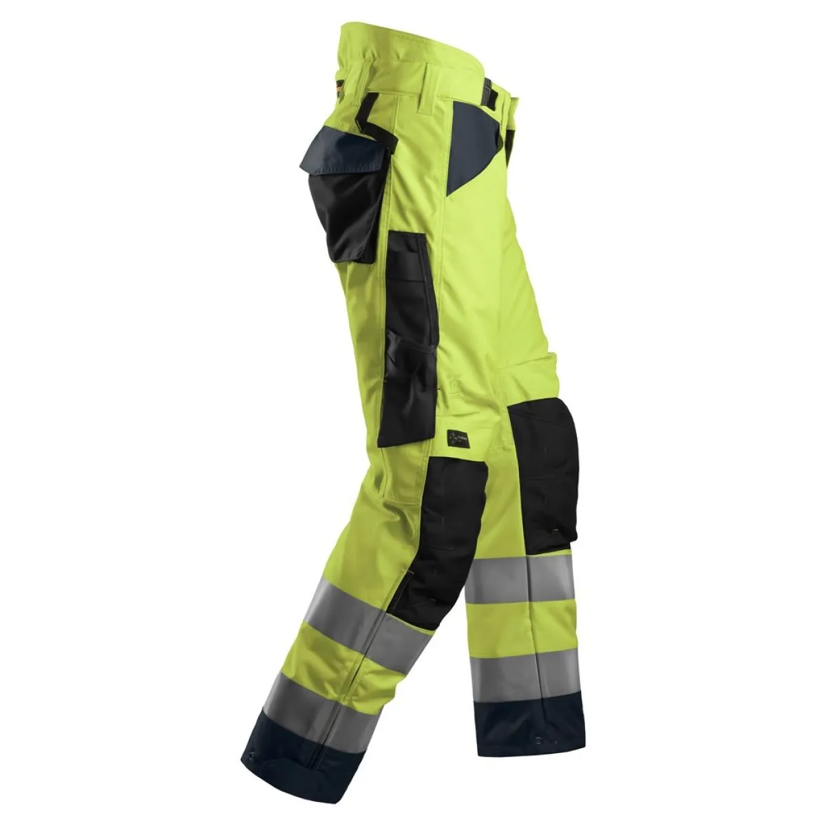 Snickers&#x20;6639&#x20;AllroundWork,&#x20;High-Vis&#x20;37.5&#x20;Insulated&#x20;Trousers&#x2B;,&#x20;Class&#x20;2&#x20;-&#x20;Yellow&#x2F;Steel&#x20;Grey