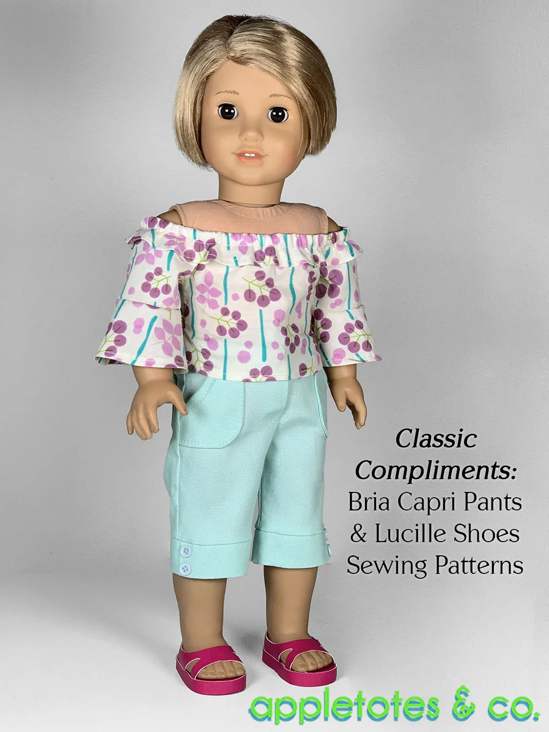 Tiffany Blouse 18 Inch Doll Sewing Pattern