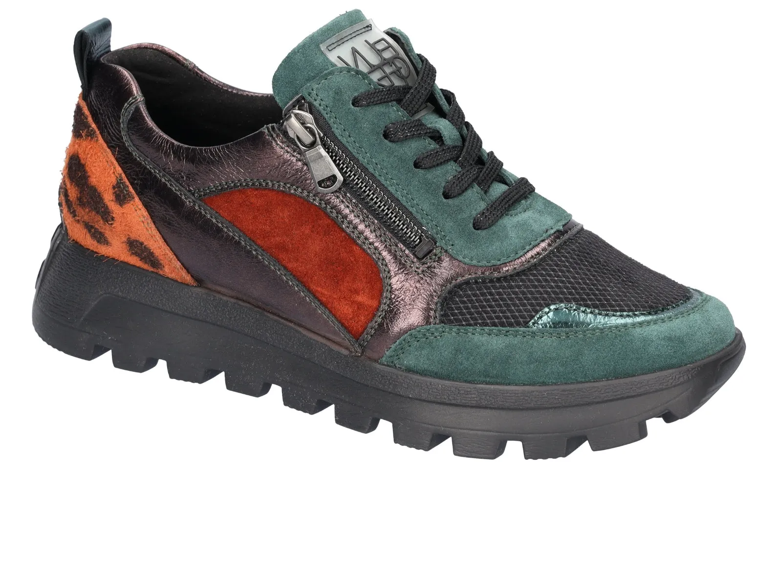 Waldläufer Ajala H 993H01 601 852 - Tan Black Merlot