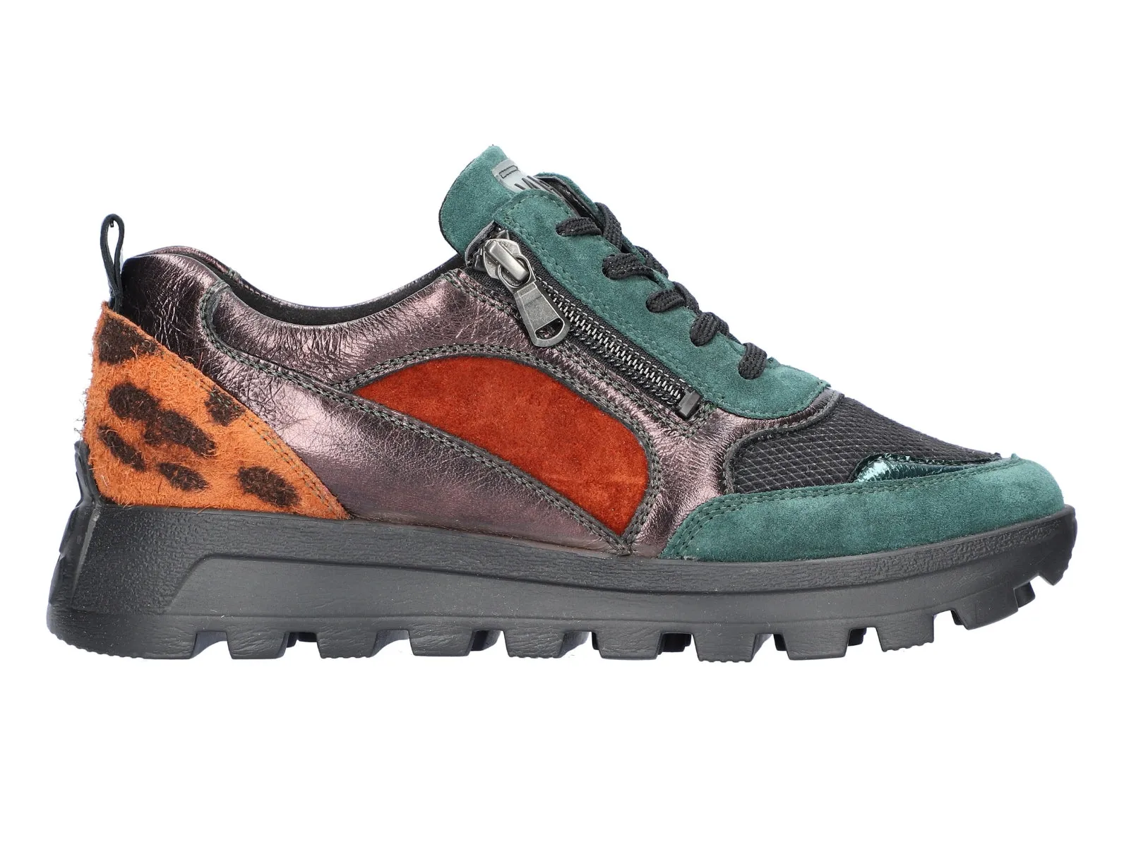 Waldläufer Ajala H 993H01 601 852 - Tan Black Merlot