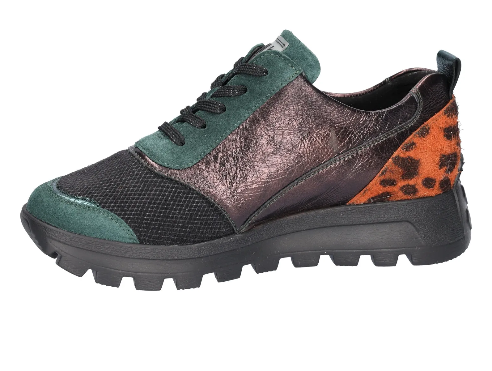 Waldläufer Ajala H 993H01 601 852 - Tan Black Merlot